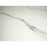 Console Romimex White Silver Stainless steel Synthetic marble 120 x 80 x 40 cm