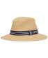 ფოტო #1 პროდუქტის Men's Rothbury Summer Striped-Trim Fedora Hat