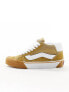 Vans Knu Skool mid in tan and white