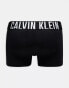 Calvin Klein intense power cotton stretch trunks 3 pack in black Черный, XS - W24-27 - фото #3