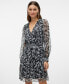 Women's Smila V-Neck Printed Dress