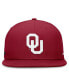 Men's Crimson Oklahoma Sooners On-Field Pro Fitted Hat