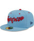 Men's Light Blue Spokane Indians Alternate Logo Authentic Collection 59FIFTY Fitted Hat
