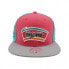 Mens MITCHELL & NESS NBA BLOCK OUT SNAPBACK HWC SPURS