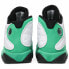 Кроссовки Nike Air Jordan 13 Retro White Lucky Green (Зеленый)