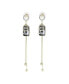 ფოტო #1 პროდუქტის Women's Sleek Drop Earrings