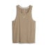 Фото #1 товара Puma M Run Scoop Neck Athletic Tank Top Mens Beige Casual Athletic 52438382