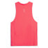 Фото #2 товара Puma Run Favorite Singlet Crew Neck Athletic Tank Top Mens Red Casual Athletic