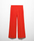 ფოტო #2 პროდუქტის Women's Belted Wide Leg Pants