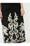Фото #5 товара Юбка Koton средней длины с вышивкой_DETAILS Waist