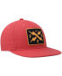 Фото #4 товара Men's Red Calibrated Snapback Hat