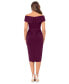 ფოტო #2 პროდუქტის Women's Off-The-Shoulder Sweetheart Dress