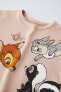 Soft touch flocked © disney t-shirt