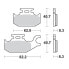 Фото #1 товара MOTO-MASTER Suzuki 095711 Sintered Brake Pads