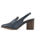 ფოტო #6 პროდუქტის Women's Vocality Tailored Slingback Block Heel Loafers