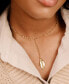 ფოტო #3 პროდუქტის 18k Gold Plated Kite Drop Pendant Necklace