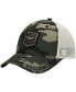 Фото #2 товара Men's Camo, Cream Mississippi State Bulldogs OHT Military-Inspired Appreciation Shield Trucker Adjustable Hat