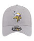 Фото #3 товара Men's Gray Minnesota Vikings Active 39Thirty Flex Hat