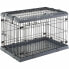 Фото #10 товара Клетка для перевозки домашних животных Ferplast Superior 60 Чёрный Серый Пластик 50 x 47 x 62 cm