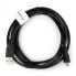 Фото #2 товара MicroUSB B - A 2.0 cable Lanberg black - 1,8 m