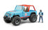 Jeep Cross Country racer blau mit Figur
