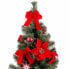 Christmas bauble Red Green Plastic Fabric Christmas Tree 40 cm