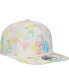 ფოტო #2 პროდუქტის Men's White Philadelphia 76ers Palm Trees and Waves Golfer Adjustable Hat