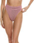 Bond-Eye Swim Savannah Brief Bikini Bottom Women's Pink Os