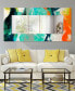 Фото #7 товара 'Tidal Abstract' Rectangular On Free Floating Printed Tempered Art Glass Beveled Mirror, 72" x 36"