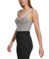 ფოტო #3 პროდუქტის Women's Cropped Ribbed Sleeveless Sweater