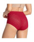 Фото #2 товара Women's Lace Stripe Undetectable Classic Shaper Panty