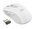 Фото #1 товара Logitech Signature M650 L Wireless Mouse for Business - Right-hand - Optical - RF Wireless + Bluetooth - 4000 DPI - White