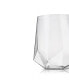 Raye Faceted Crystal Wine Glass, Set of 2, 20 Oz