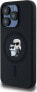 Karl Lagerfeld Karl Lagerfeld KLHMP15LSCMKCRHK iPhone 15 Pro 6.1" czarny/black hardcase Silicone Karl & Choupette MagSafe