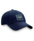 Фото #3 товара Men's Deep Sea Blue Seattle Kraken Authentic Pro Prime Adjustable Hat