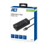 Фото #4 товара ACT USB Hub 3.2 3x USB-A ethernet zwart