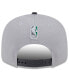 Фото #2 товара Men's Gray/Charcoal Boston Celtics 2024 NBA Draft 9FIFTY Snapback Hat