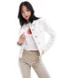 Фото #1 товара French Connection classic denim jacket in white