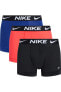 Фото #1 товара Трусы мужские Nike Boxer Мави-Черный-Красный 0000KE1156-GHC