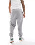 Фото #7 товара ASOS DESIGN essential oversized joggers in light grey