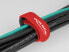 Фото #3 товара Delock 19526 - Hook & loop cable tie - Red - 15 cm - 20 mm - 5 pc(s)