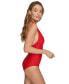Фото #3 товара Women's Tie-Back Halter-Style One-Piece Swimsuit
