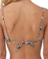 ფოტო #2 პროდუქტის Juniors' Tenley Floral Jupiter Bikini Top