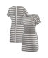 Фото #1 товара Платье полосатое Tommy Bahama Pittsburgh Steelers Tri-Blend Jovanna белое для женщин