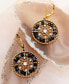 ფოტო #4 პროდუქტის Gold-Tone Crystal & Bead Openwork Drop Earrings