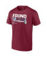 Men's Burgundy Colorado Avalanche 2022 Stanley Cup Champions Big and Tall Rebound T-shirt