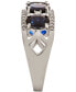 Sapphire (2-7/8 ct. t.w.) & Diamond (1/3 ct. t.w.) Ring in 14k Gold (Also in Emerald, Tanzanite and Ruby)