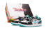 Фото #1 товара 【定制球鞋】 Jordan Air Jordan 1 Low 国风系列 智者 特殊鞋盒 解构 手绘喷绘 复古篮球鞋 女款 蓝绿黑 / Кроссовки Jordan Air Jordan DC0774-131