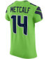 Фото #2 товара Men's DK Metcalf Neon Green Seattle Seahawks Alternate Vapor Elite Player Jersey