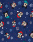 Toddler 2-Piece Christmas Mickey 100% Snug Fit Cotton Pajamas 2T